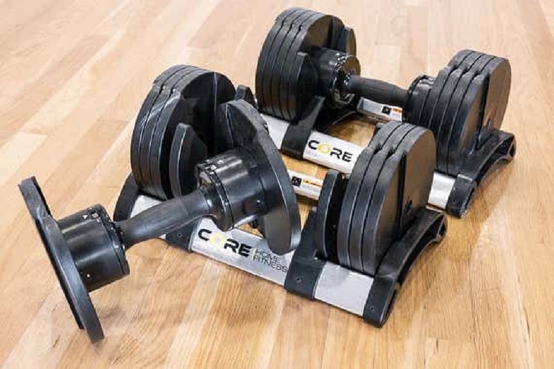 Core Home Fitness Adjustable Dumbbell Set