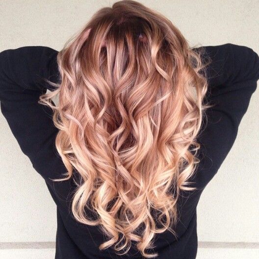 Strawberry Blonde Ombre