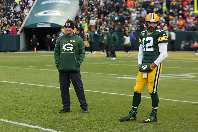 Aaron Rodgers and Brian Gutkunst's Quarrel Event Description